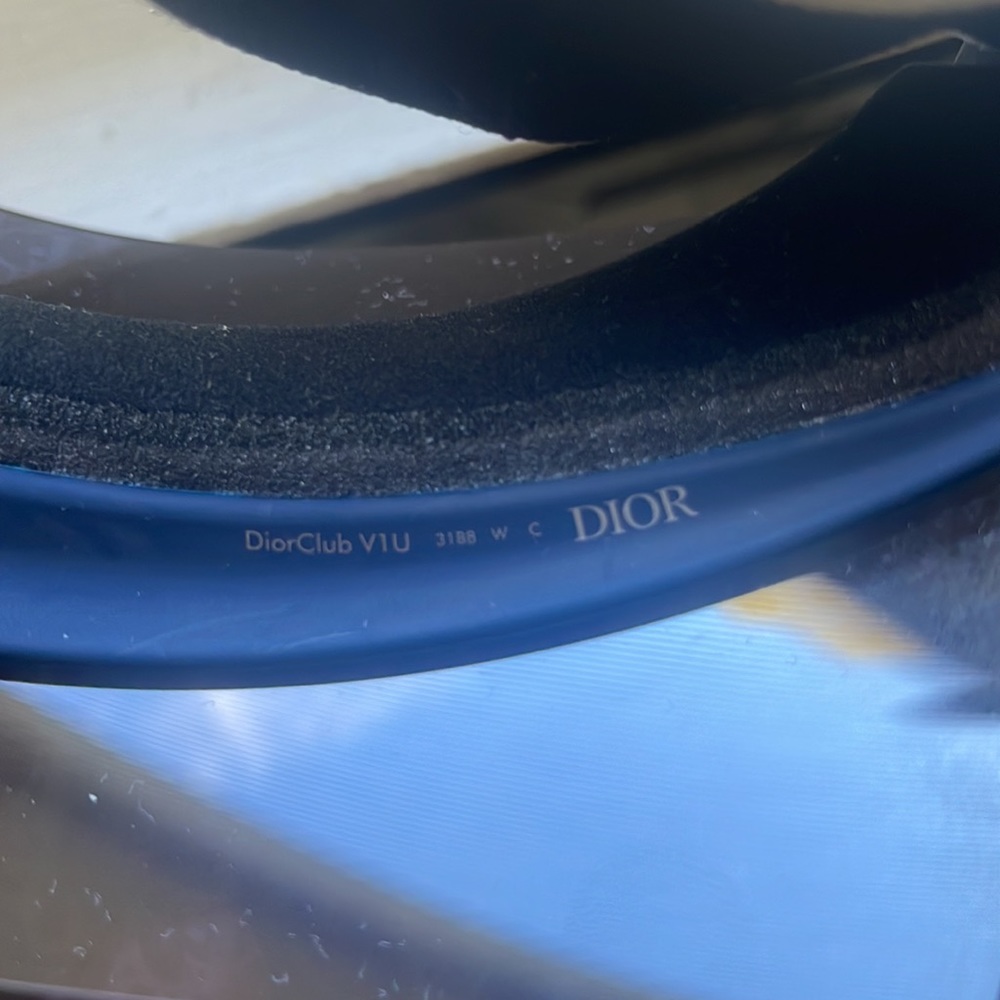 DIOR Women’s Blue Dior Club Visor - Picture 5 of 5